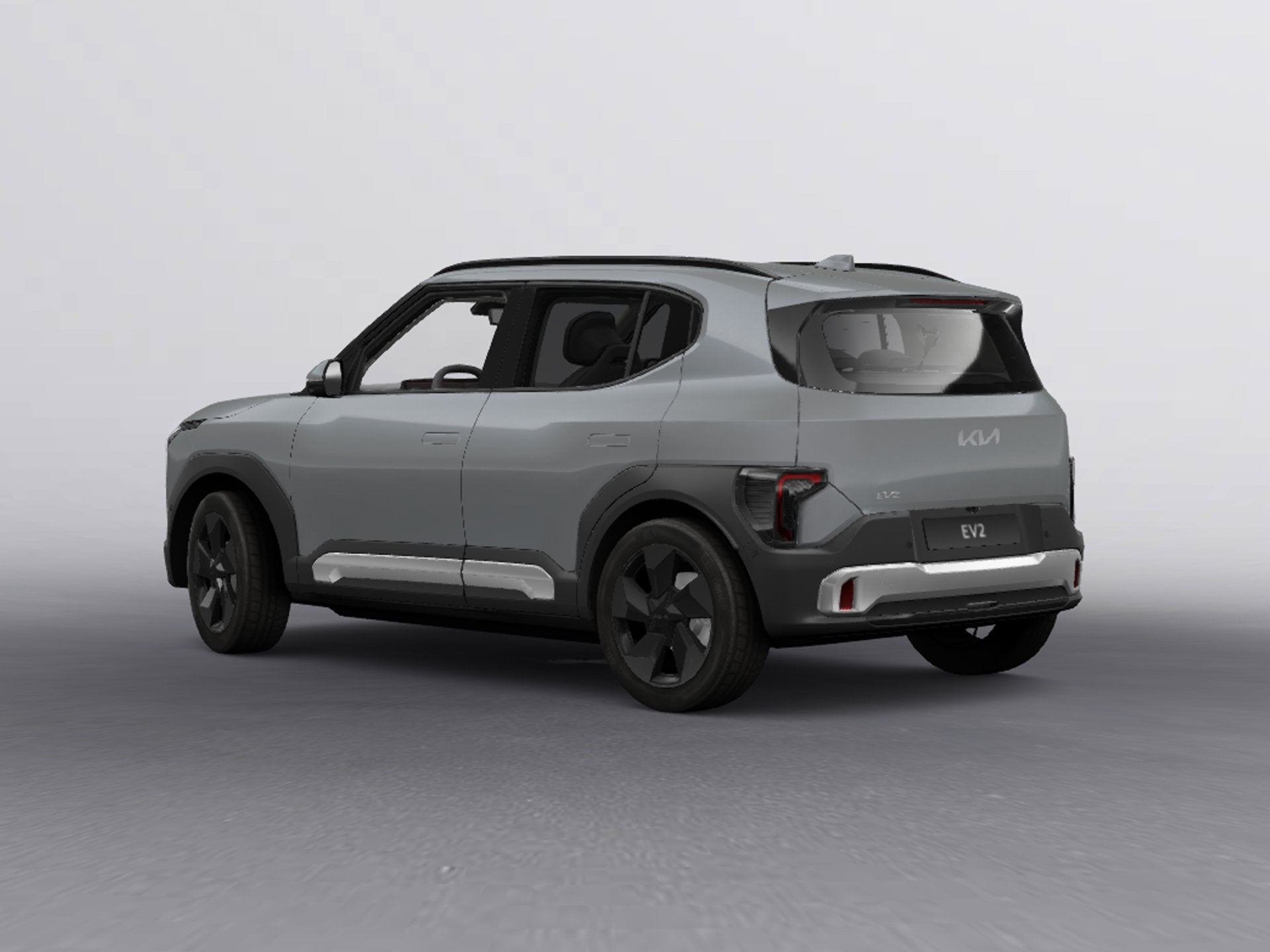 Kia EV2 Plus 42.2 kWh * Voorraadvoordeel inclusief € 3.000, Auto's, Stof, Nieuw, SUV of Terreinwagen, Zilver of Grijs