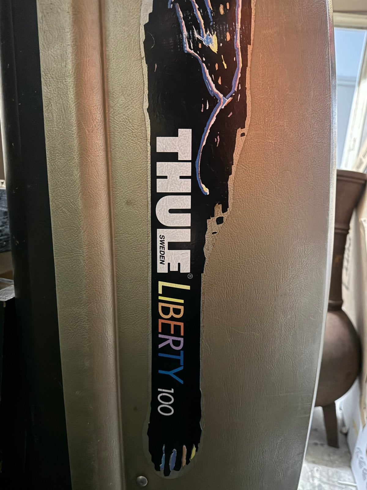 Thule dakkoffer Liberty 100 *moet snel weg*, Ophalen, Gebruikt