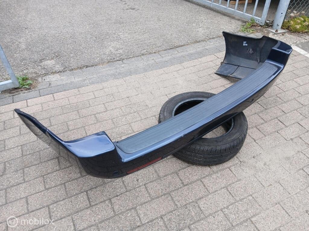 Blauwe Achterbumper Range Rover L322 Vogue Achter bumper, Land Rover, Ophalen of Verzenden, Achter, Bumper