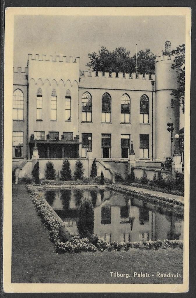 424 Tilburg, Paleis-Raadhuis, Ophalen of Verzenden, Voor 1920, Gelopen, Noord-Brabant