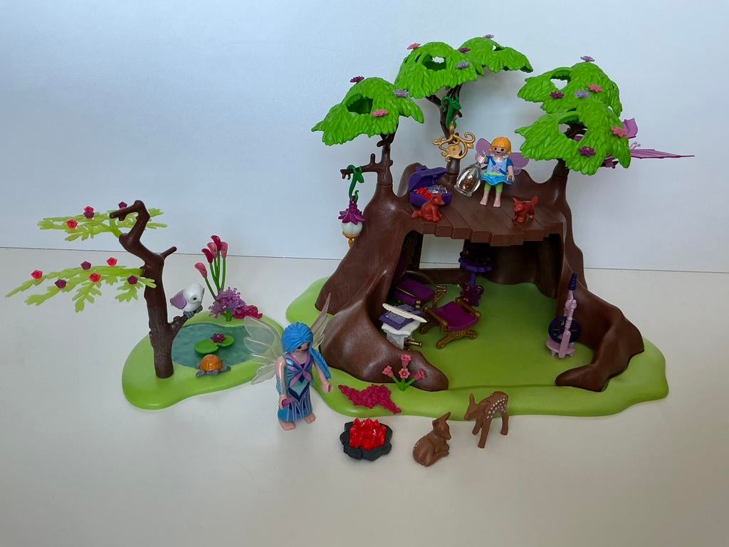 Playmobil 70001 elfjes boom, Ophalen of Verzenden, Gebruikt