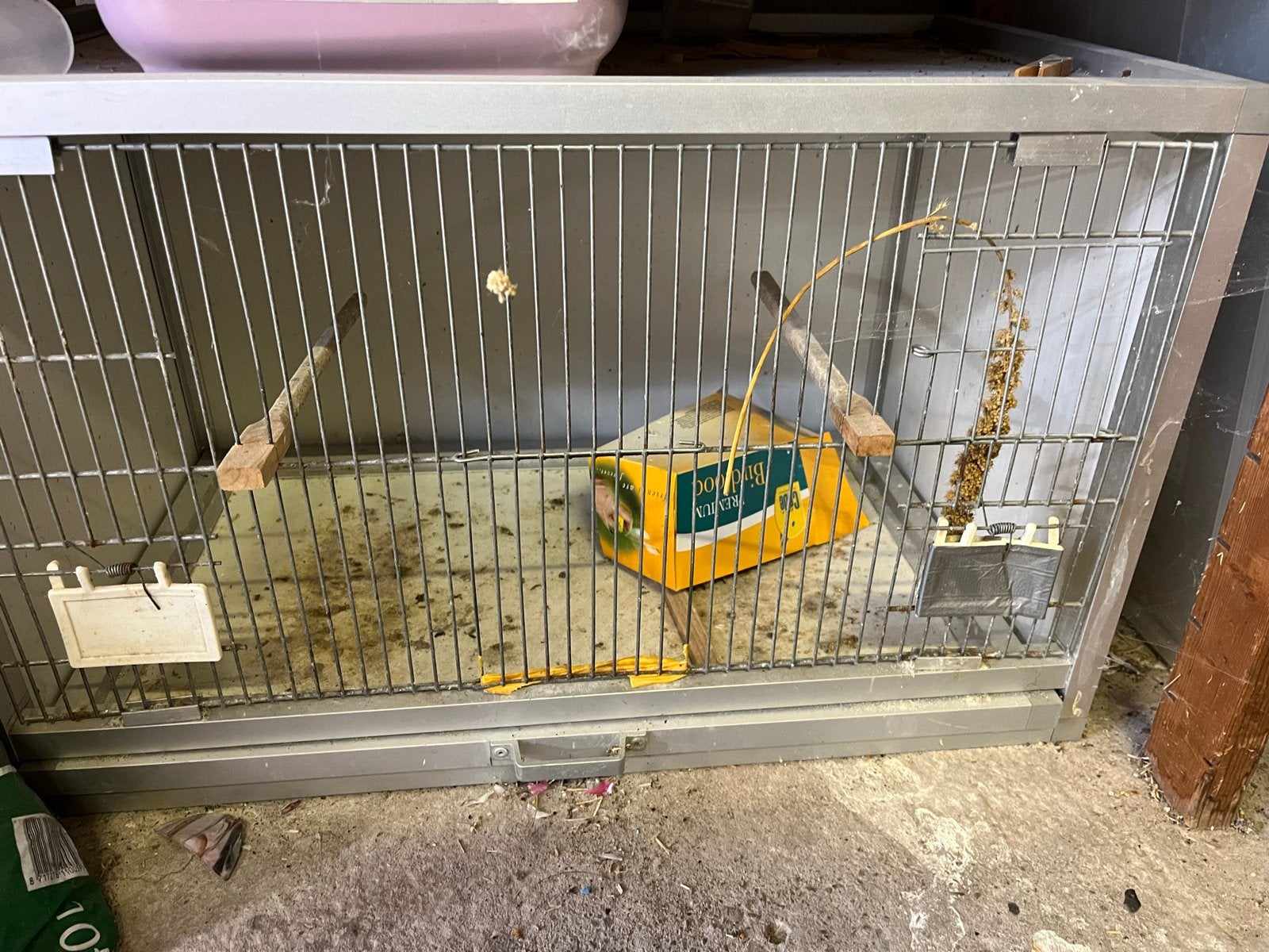 Vogel kooi kleine voilerre, Ophalen, Vogelkooi