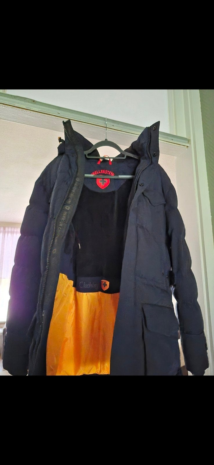 Wellensteyn winterjas heren - zo goed als nieuw, Ophalen, Blauw, Wellensteyn, Maat 56/58 (XL)