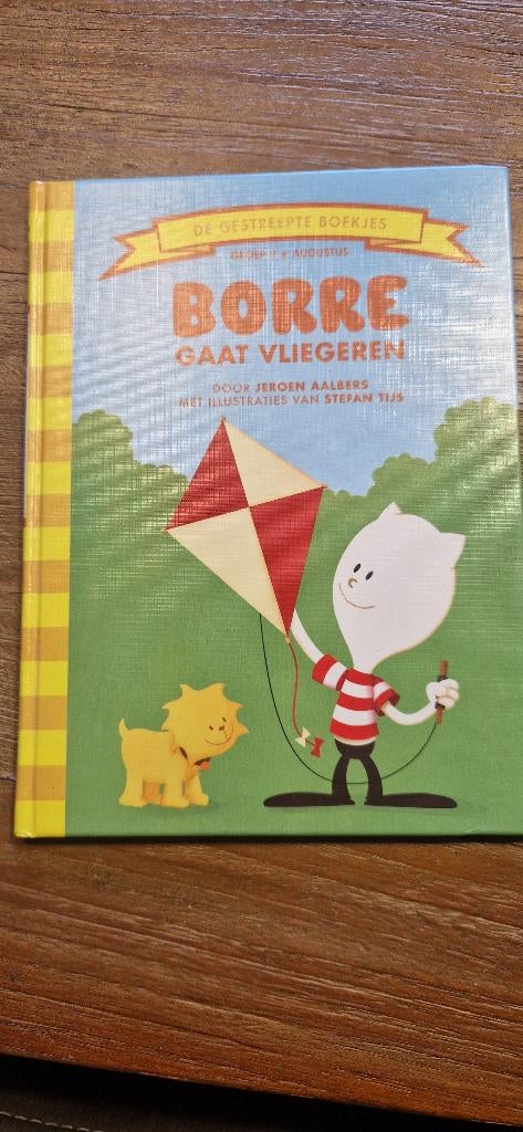 Borre groep 3 augustus Borre gaat vliegeren, Boeken, Kinderboeken | Jeugd | onder 10 jaar, Ophalen of Verzenden, Zo goed als nieuw