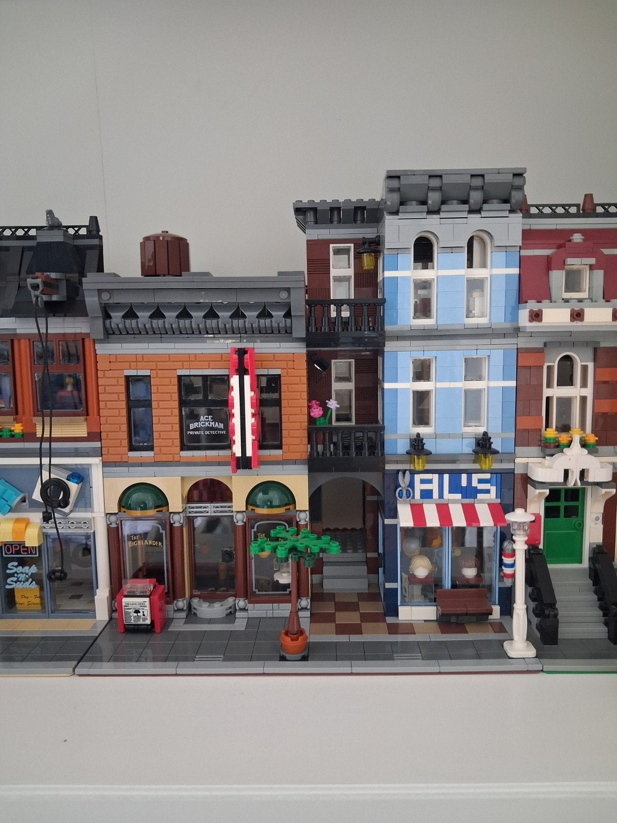 Lego 10246 Detective office, Kinderen en Baby's, Speelgoed | Duplo en Lego, Lego, Ophalen of Verzenden, Zo goed als nieuw, Compleet