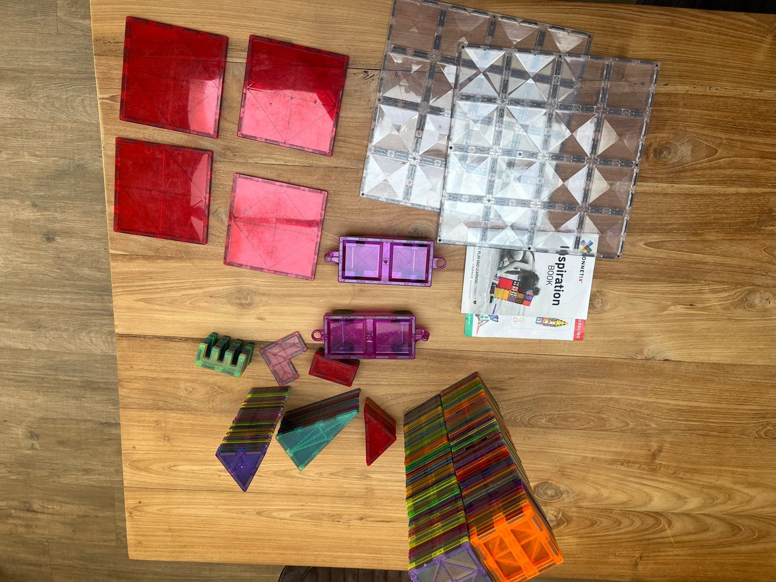 Grote set magnetische bouwblokken. (Zoals Connetix), Ophalen, Gebruikt, Overige merken