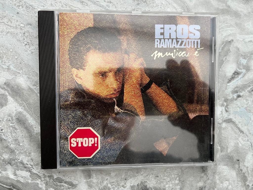 Eros Ramazzotti - Musica E - CD origineel 1988 - I.Z.G.S., Ophalen of Verzenden, 1980 - 1989, Zo goed als nieuw
