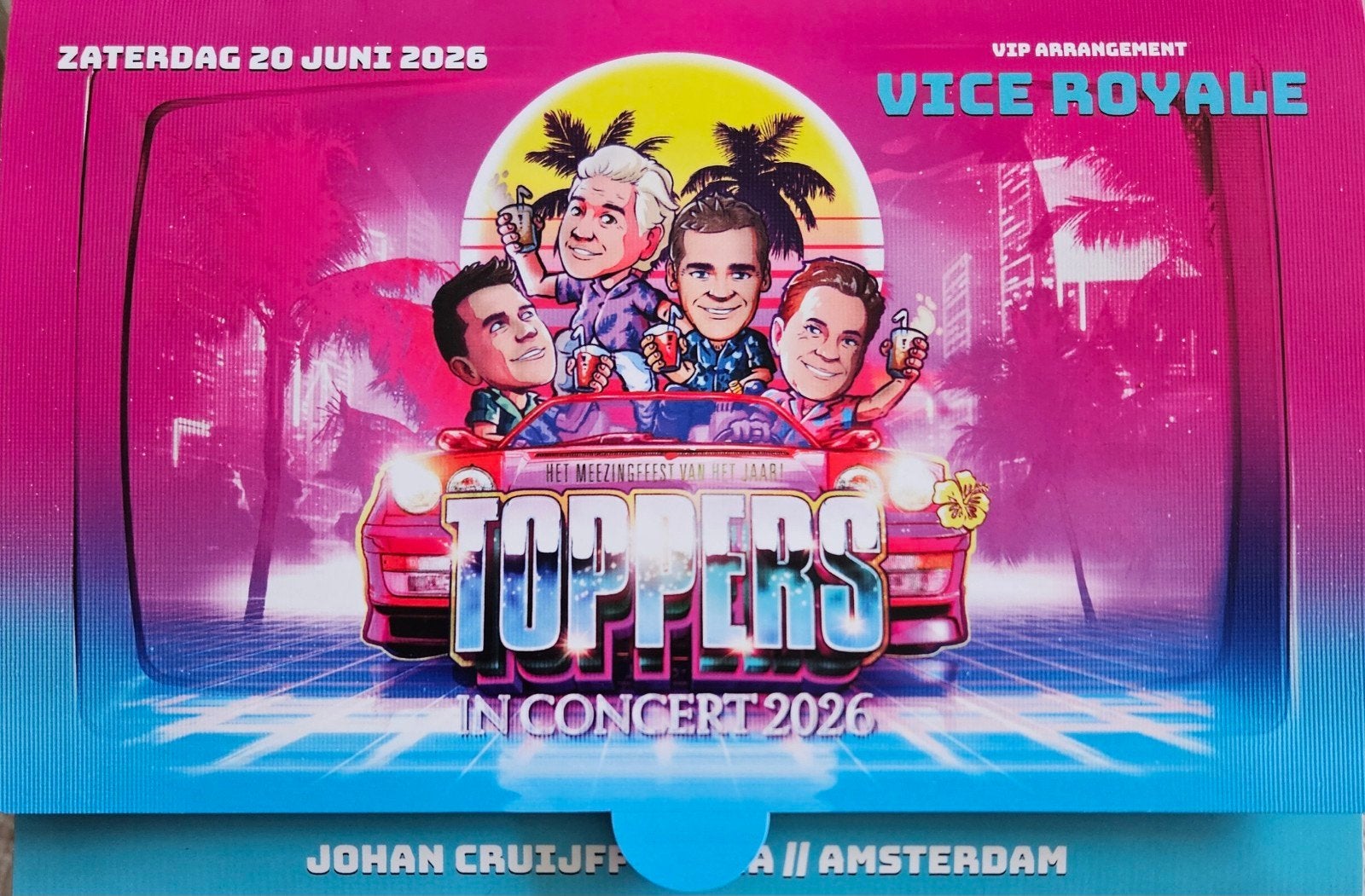 2x Toppers 2026 VIP Vice Royale | Diner + Afterparty, Tickets en Kaartjes, Twee personen, Juni