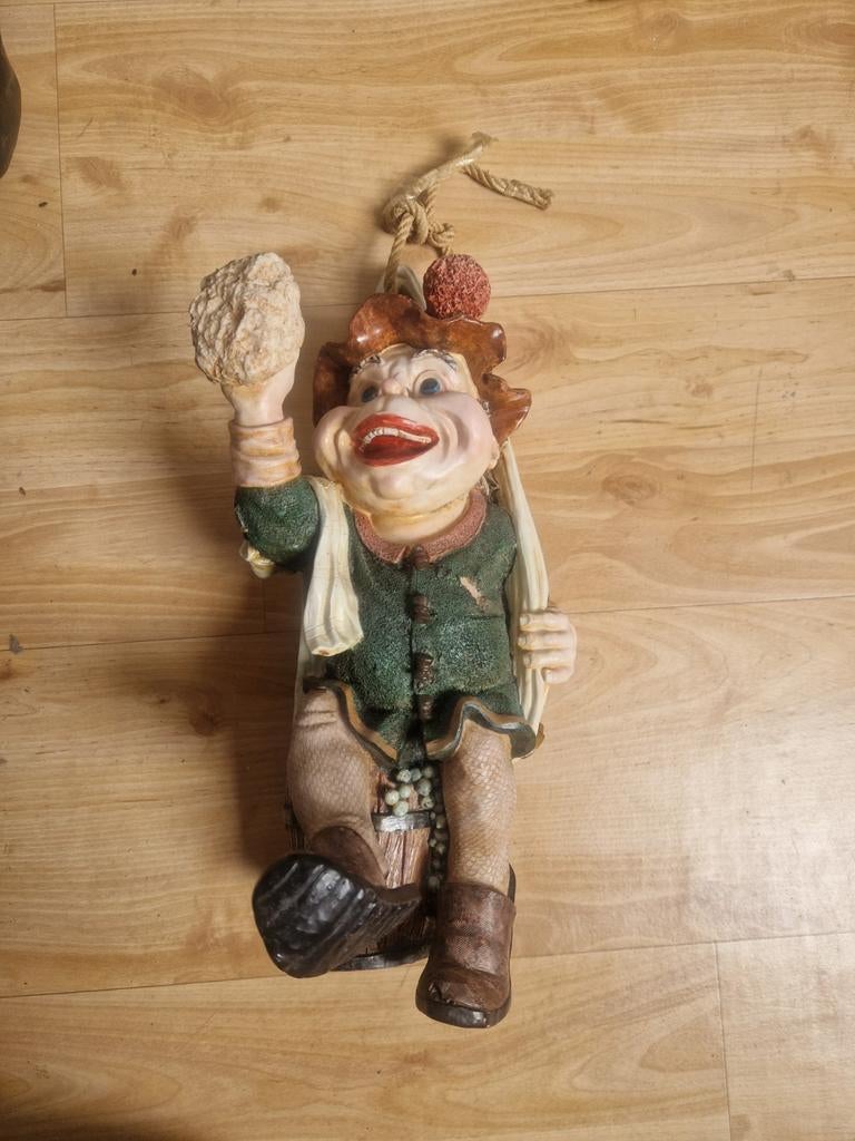 Grappige Laaf beeldje aan touw - Decoratie, Ophalen