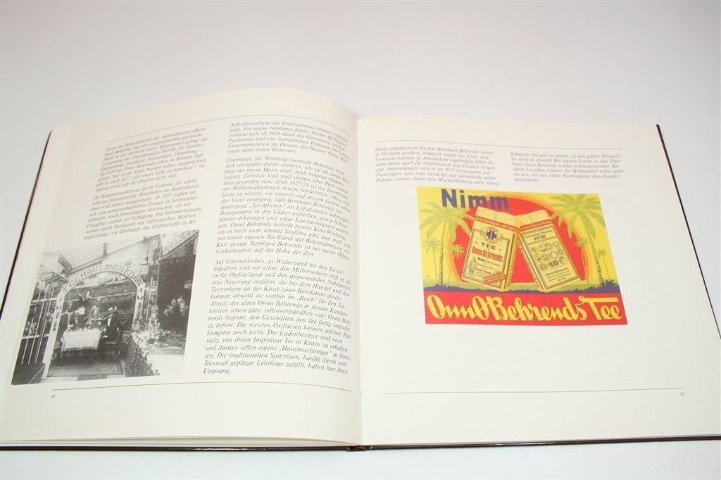 Onno Behrends Thee — Geschiedenis Oost-Fries Theehuis [DE], Ophalen of Verzenden, Gelezen, Europa