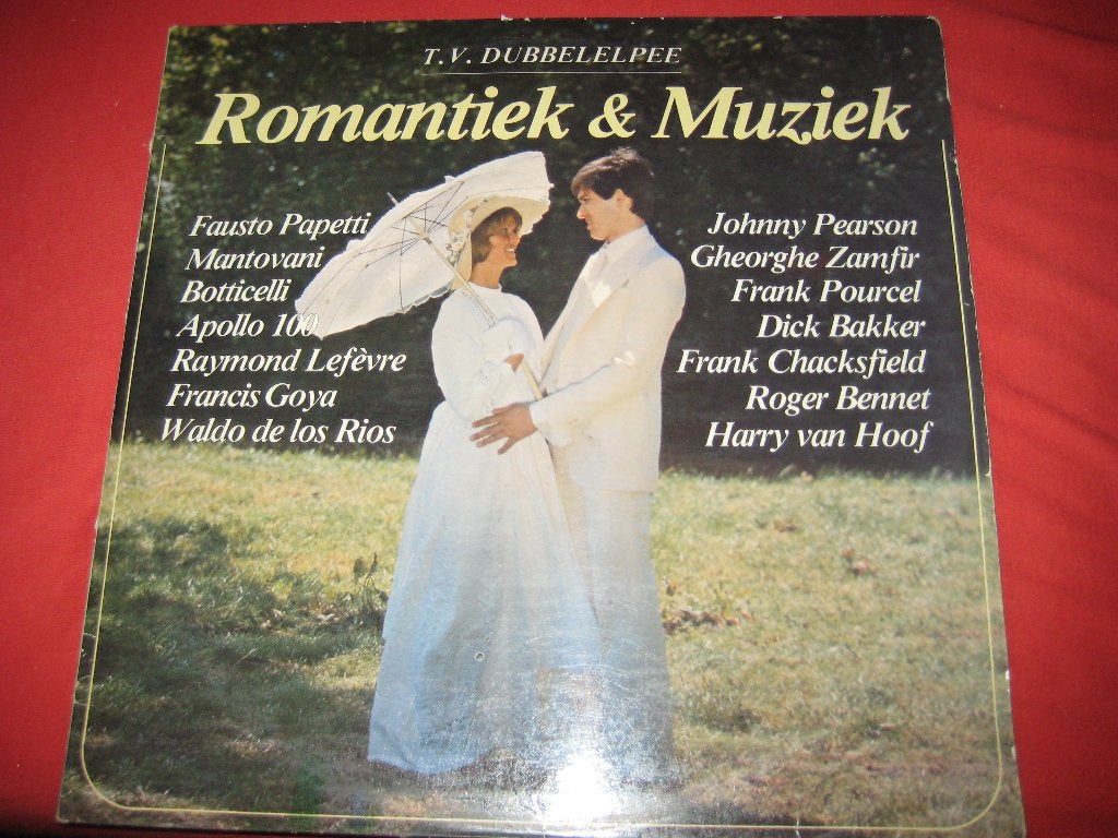 2 LPs, Romantiek + Muziek, Ophalen of Verzenden, Zo goed als nieuw, Overige formaten