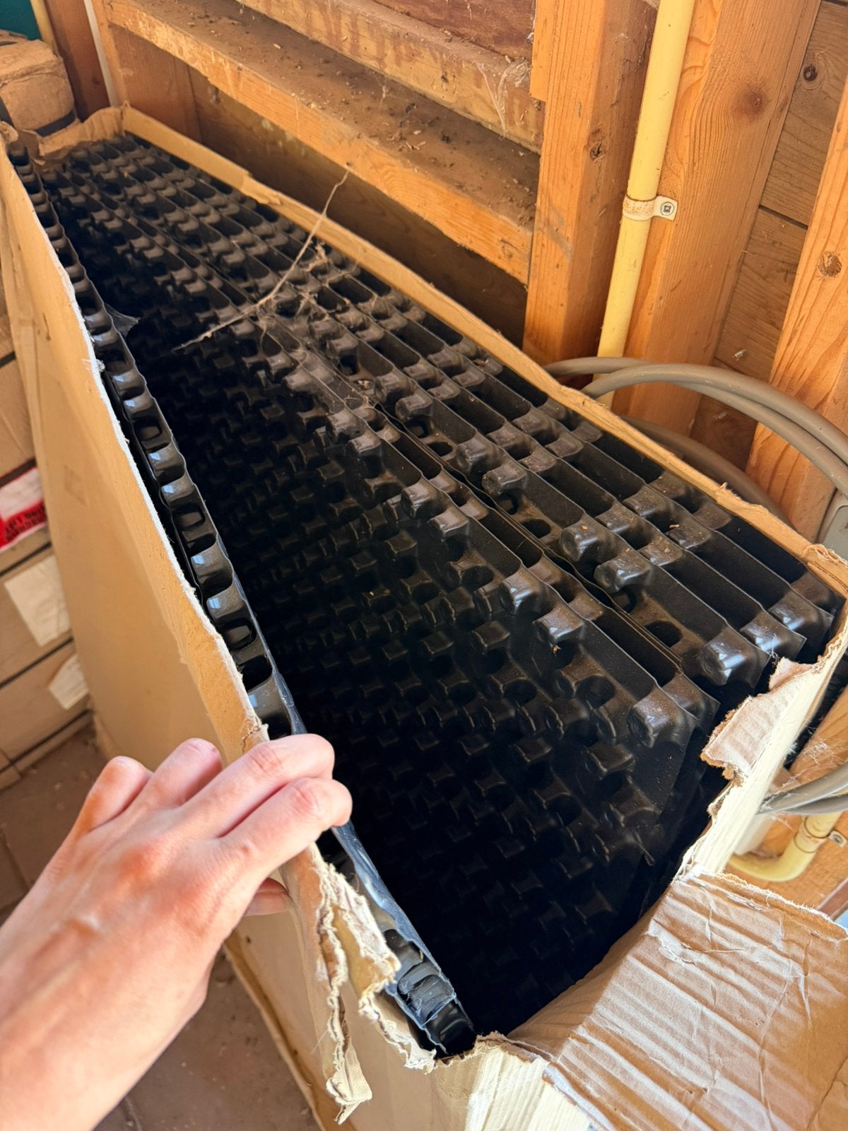 Platen voor vloerverwarming, Ophalen, Overige materialen, 30 cm of meer, 50 tot 150 cm