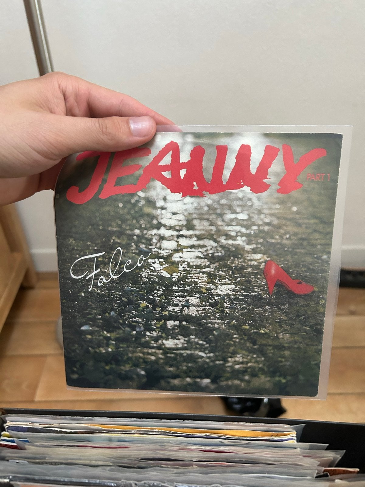 Falco - Jeanny Part 1 - 7 inch single - Goede staat, Ophalen, Gebruikt, 7 inch, Overige typen