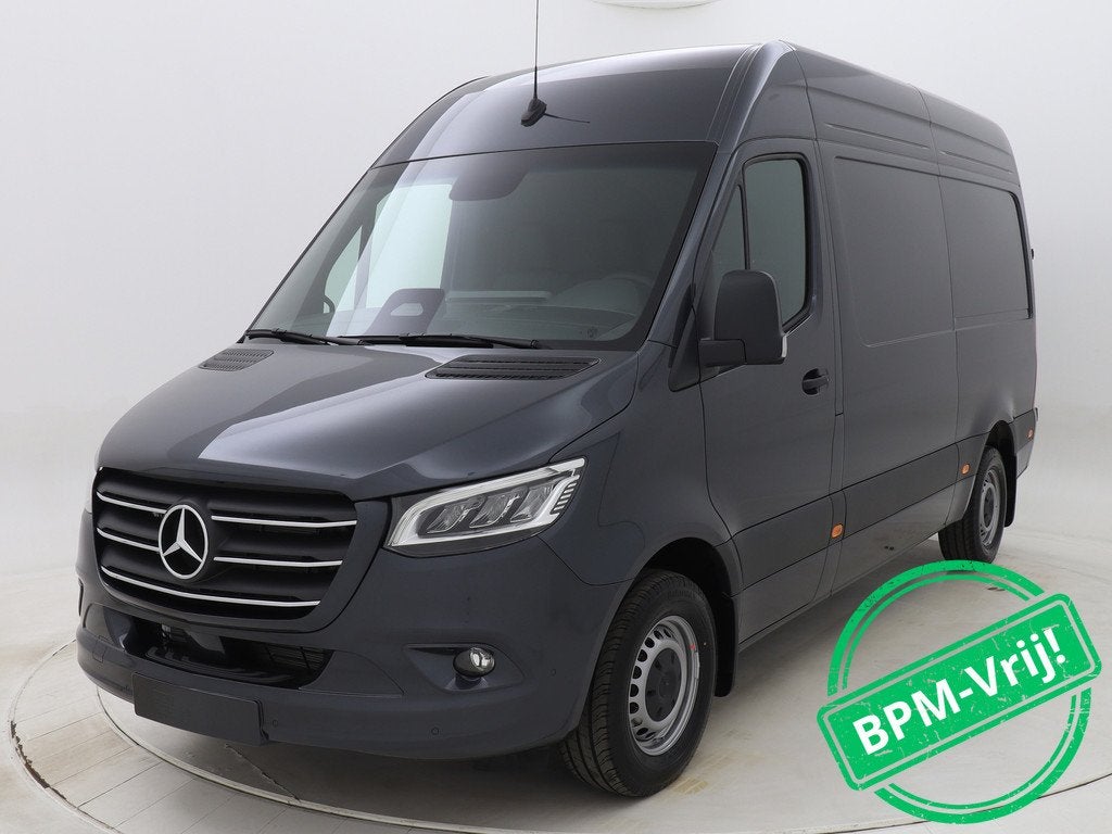 Mercedes-Benz Sprinter BPM VRIJ - 319CDI 190PK Automaat L2H2, Automaat, Achterwielaandrijving, Zwart, Bedrijf