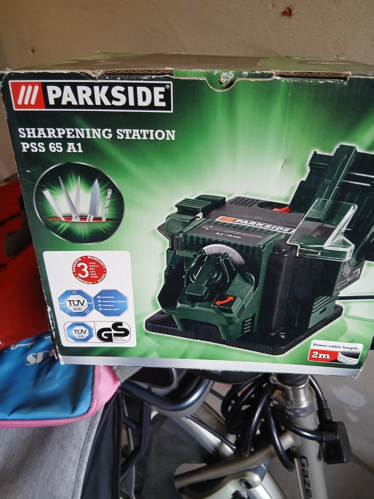 Parkside Slijpstation PSS 658 A1 - Nieuw in doos, Ophalen, Nieuw, Minder dan 700 watt, Overige typen
