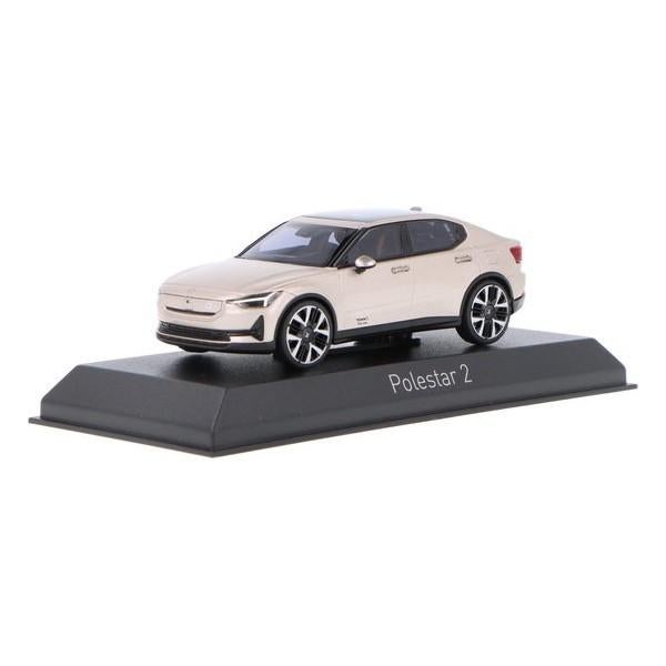 Volvo Polestar 2 2024 Jupiter Goud Modelauto 1/43 Norev, Auto, Norev, Ophalen of Verzenden, Norev