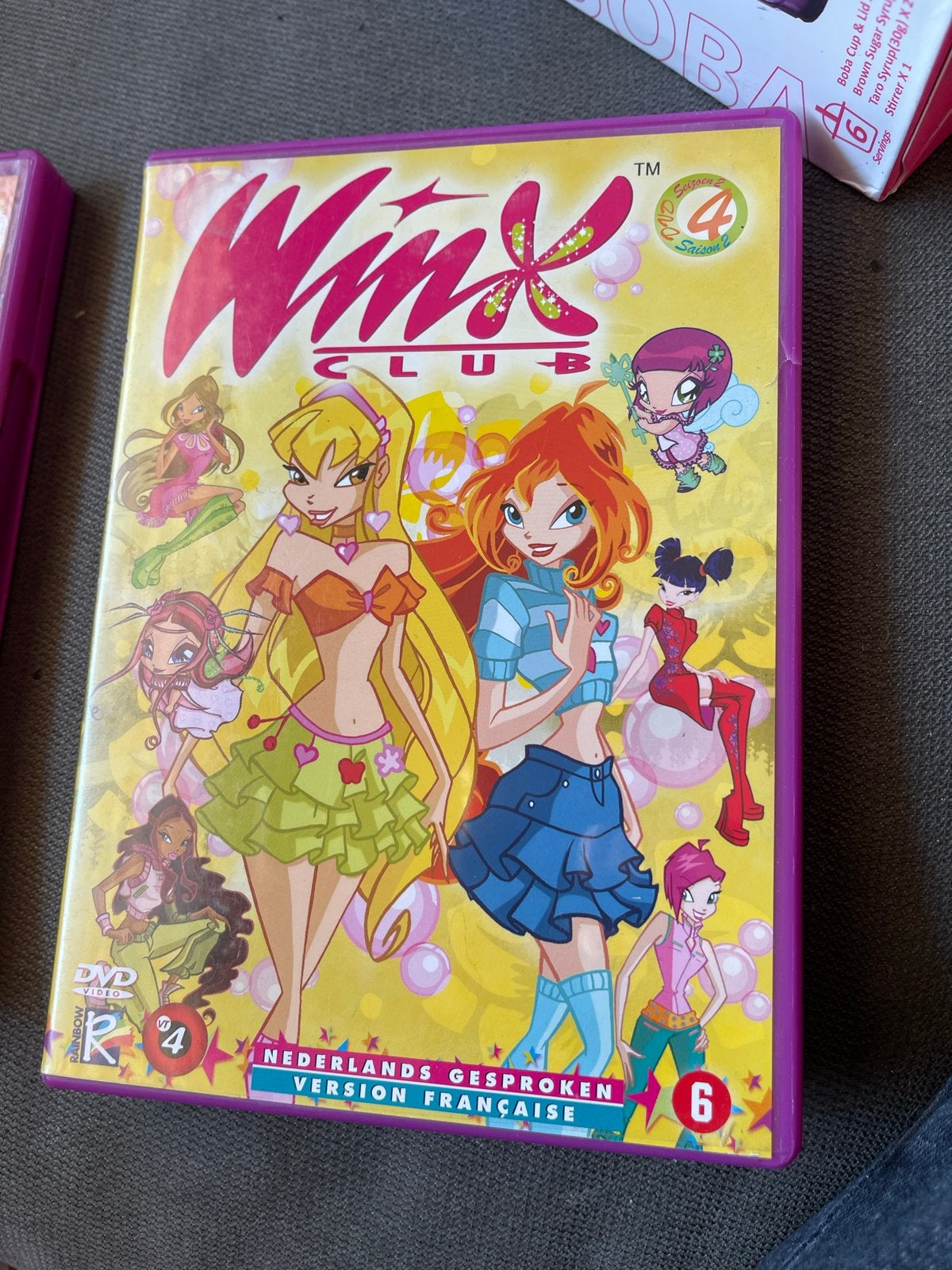 Winx Club DVD -- deel 4 Nederlands Gesproken, Cd's en Dvd's, Gebruikt, Animatie, Tv-serie, Vanaf 6 jaar