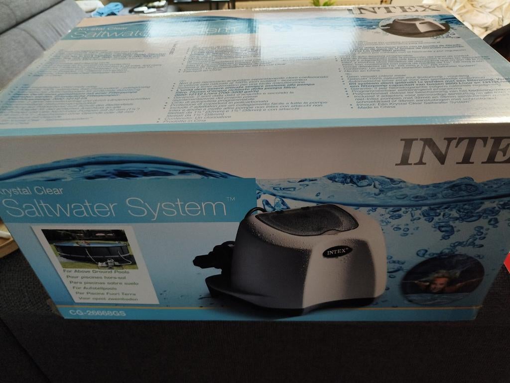Intex Krystal Clear Saltwater System CG-26668GS, Ophalen of Verzenden