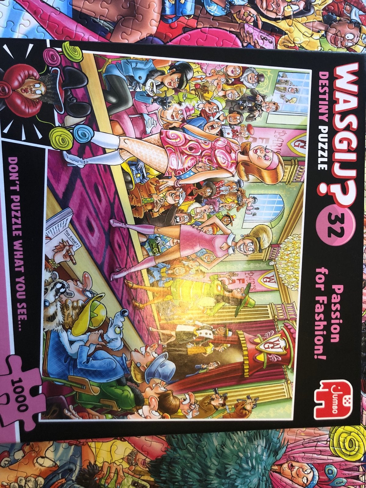 Wasgij Destiny 32: Nieuwe titel najaar 26 Compleet, Ophalen of Verzenden, 500 t/m 1500 stukjes, Zo goed als nieuw, Legpuzzel