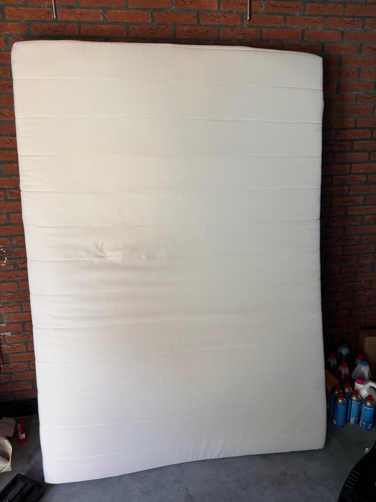 Dikke matras 140x200 voor boxspring, camper, twijfelaar, Huis en Inrichting, Ophalen, Gebruikt, 140 cm, Twijfelaar
