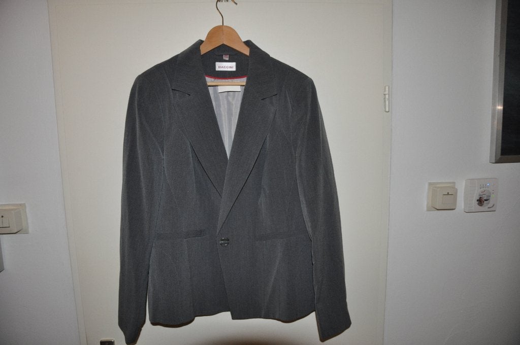 mooi nieuw grijs jasje maat 48 Biaggini, Biaggini, Maat 46/48 (XL) of groter, Nieuw, Ophalen of Verzenden