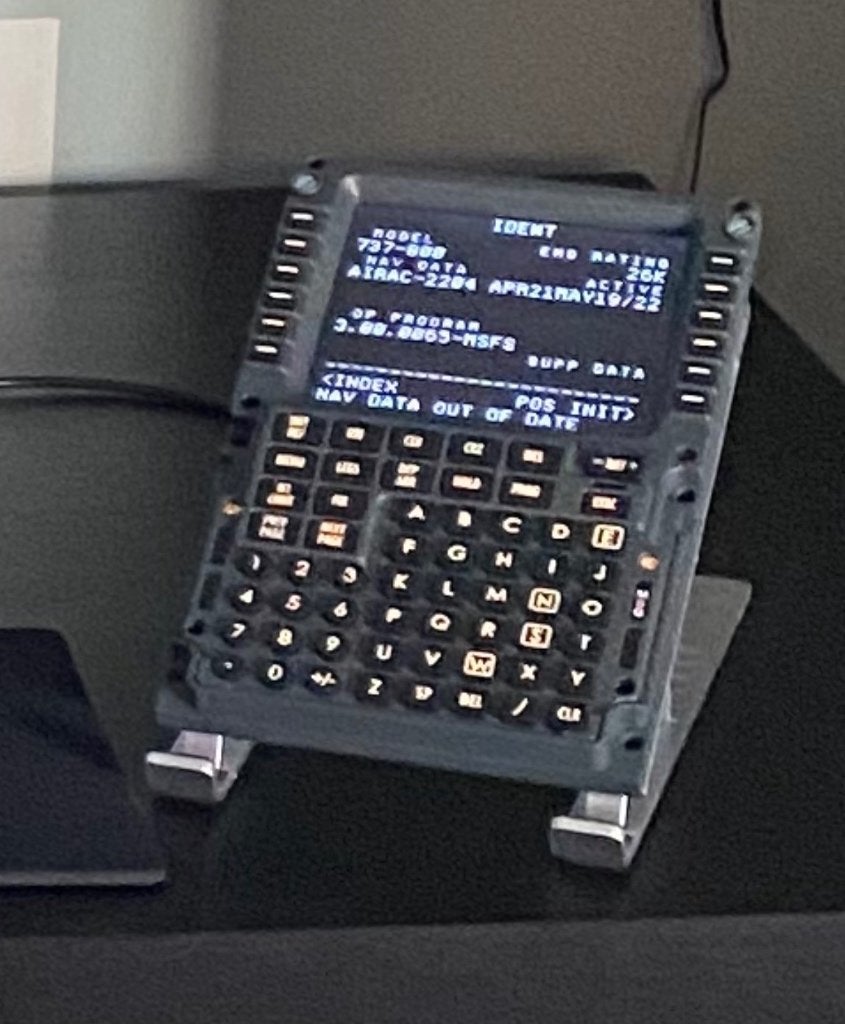 Flightsimulator FMC, 1 speler, Ophalen of Verzenden, Zo goed als nieuw, Vanaf 12 jaar