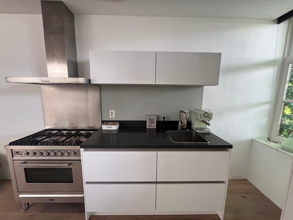 Siematic keuken met Boretti Kookstel, Huis en Inrichting, Ophalen, Gebruikt, Wit, Enkelwandige keuken