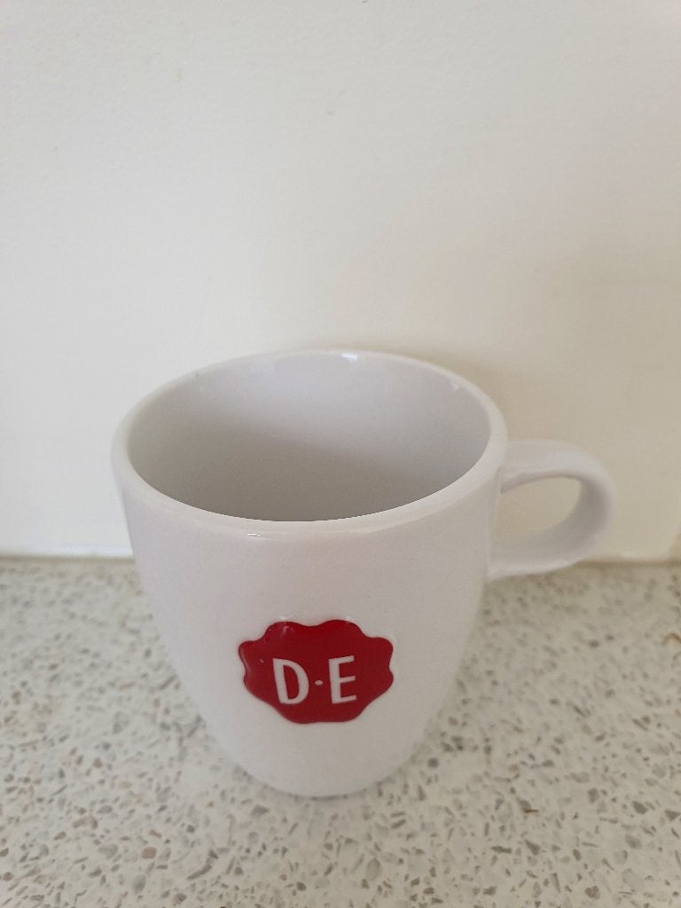 Douwe Egberts - Klein wit kopje, Overige merken, Nieuw, Ophalen of Verzenden, Overige stijlen