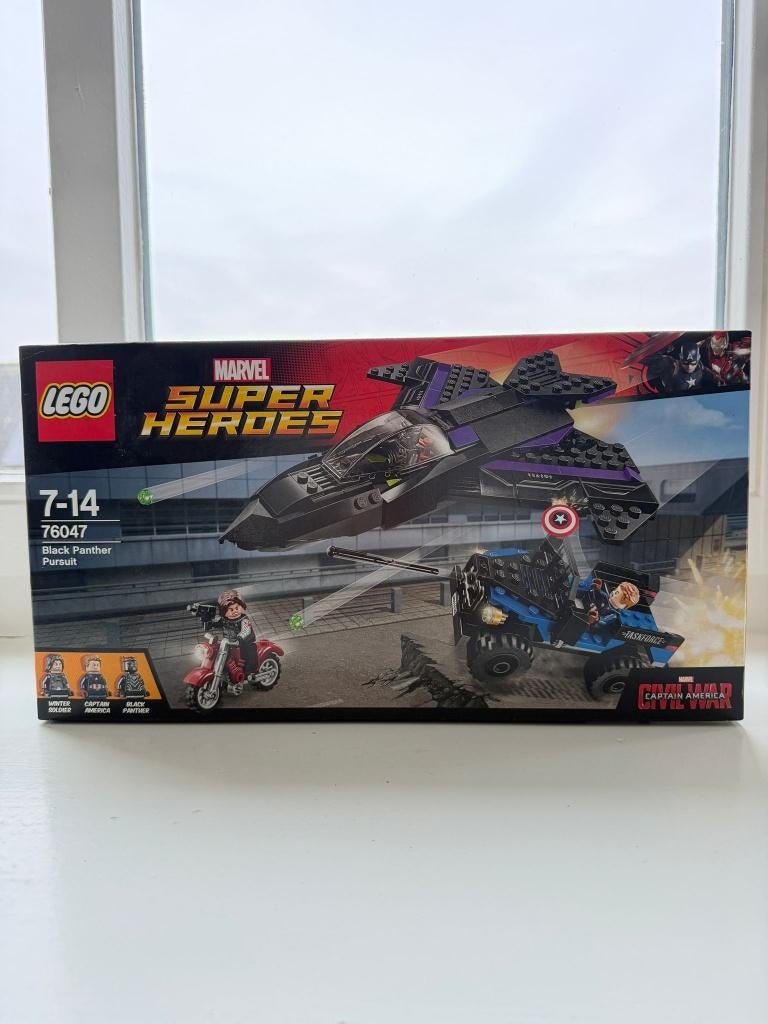 Lego Marvel 76047 Black Panther achtervolging, Overige thema's, ., Lego, Nieuw
