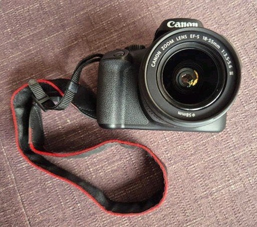 Canon EOS 4000D Spiegelreflexcamera met 18-55mm lens, Ingebouwde flitser, Spiegelreflex, Canon, Ophalen of Verzenden