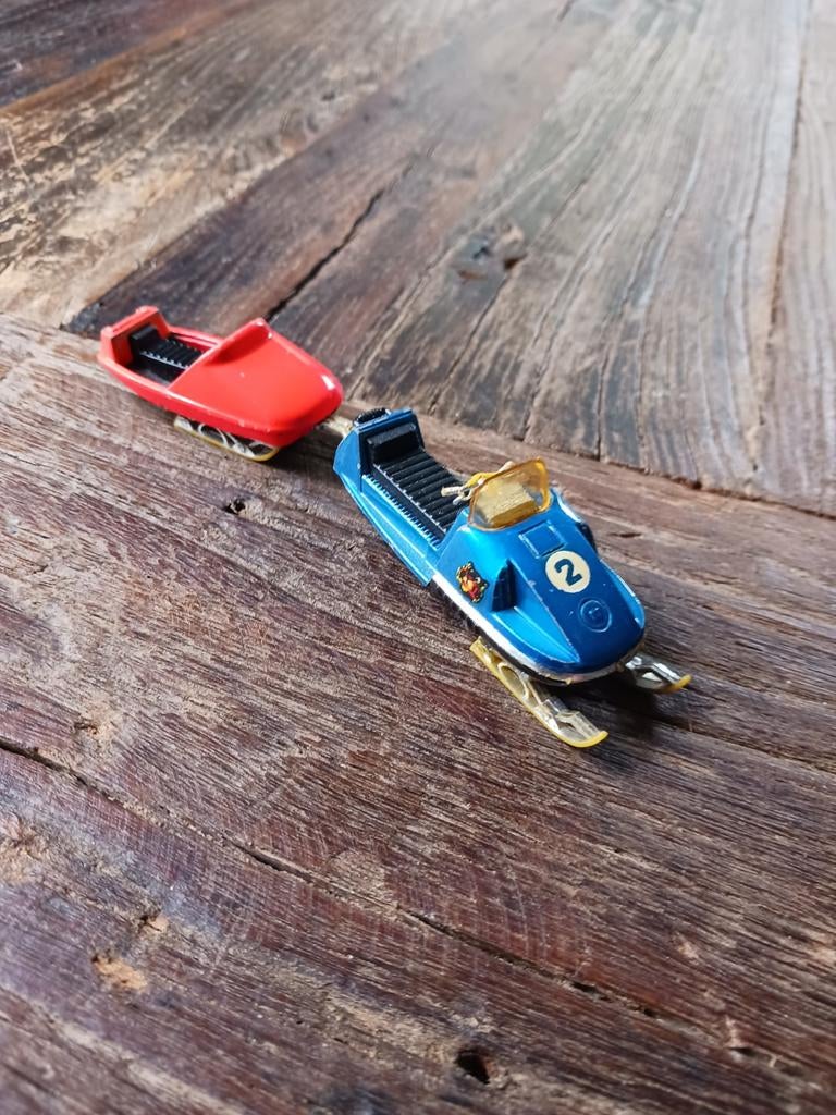 Sneeuwscooter met Slee  (Majorette), Ophalen of Verzenden, Gebruikt, Overige typen, Majorette