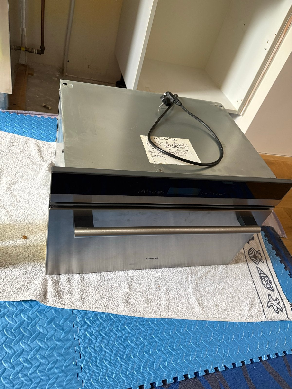 Siemens Inbouw stoomoven, Witgoed en Apparatuur, Ovens, Ophalen, 45 tot 50 cm, Gebruikt, 60 cm of meer