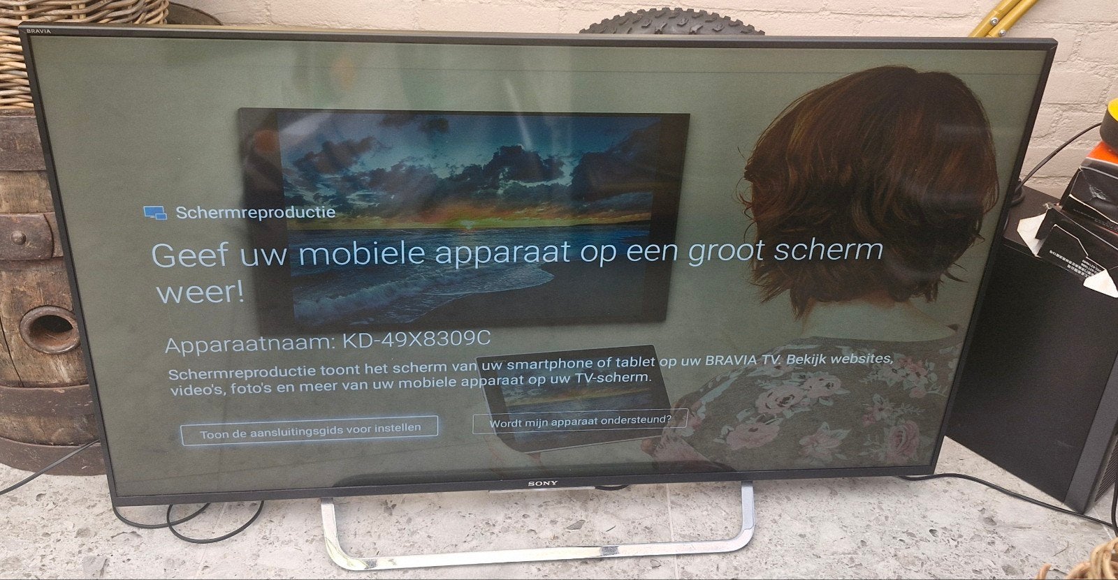 goed werken tf bravia Sony, Ophalen of Verzenden, Gebruikt