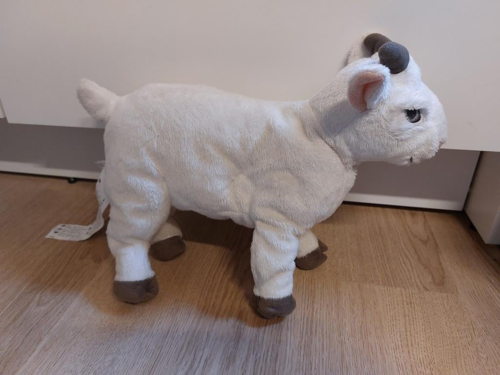 IKEA geit knuffel lappget 30 cm, Kinderen en Baby's, Speelgoed | Knuffels en Pluche, Ophalen of Verzenden