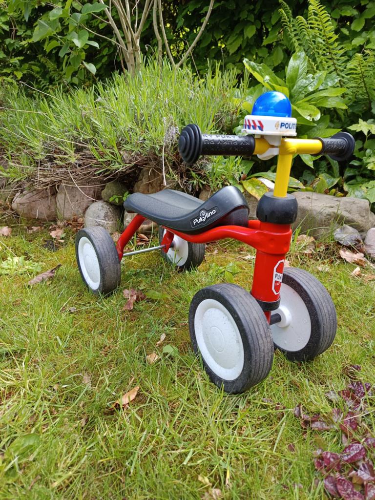 Puky Pukylino loopfiets met politie zwaailicht, Ophalen, Gebruikt, Loopfiets