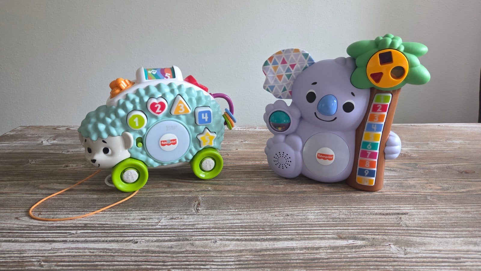 Fisher-Price Linkimals Koala en Egel, Ophalen of Verzenden, Gebruikt, Speelset, Met licht