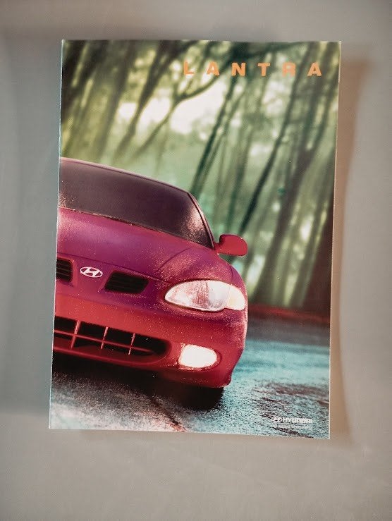 Hyundai Lantra 12 / 1998 20 pag., Verzenden, Zo goed als nieuw, Overige merken