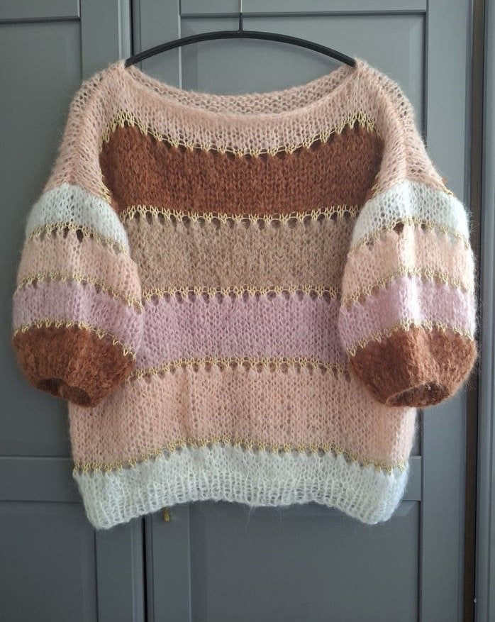 Nieuwe mohair top/trui van MYPZ pakket, maat tot L, Ophalen of Verzenden, Nieuw, Maat 42/44 (L), Meerkleurig