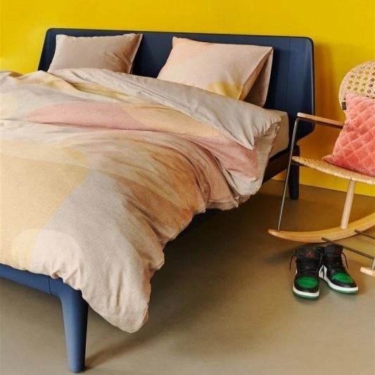 dUTCH dESIGN satijn dekbedovertrek SUNNY DAY 240X220 -50%, Huis en Inrichting, Slaapkamer | Beddengoed, Nieuw, Overige maten, Verzenden