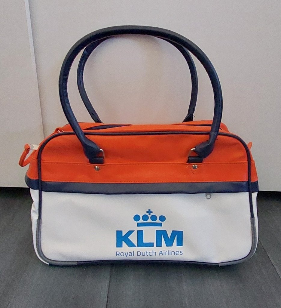 KLM tas, Ophalen, 40 tot 60 cm, 20 tot 30 cm, Oranje
