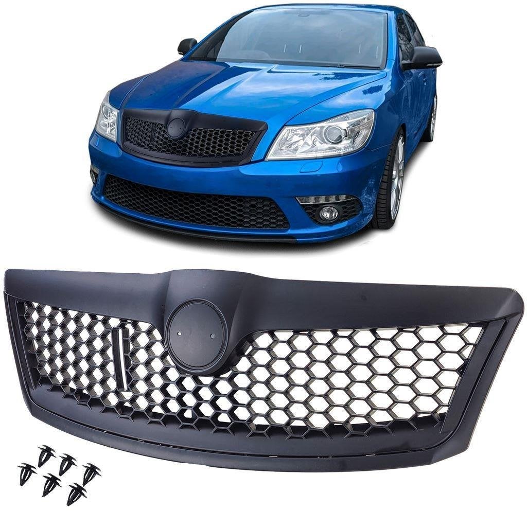 Rs Design Sport Grill Geschikt Voor Skoda Octavia 1Z Mat Zwa, Verzenden, Automotive Parts, A.parts@hotmail.nl, Trasmolenlaan 12 3447 GZ Woerden