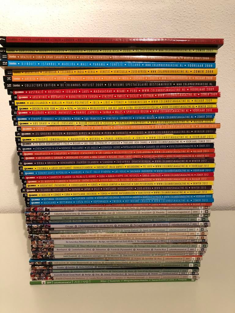 Columbus magazine tijdschriften 49 edities, Ophalen of Verzenden, Zo goed als nieuw