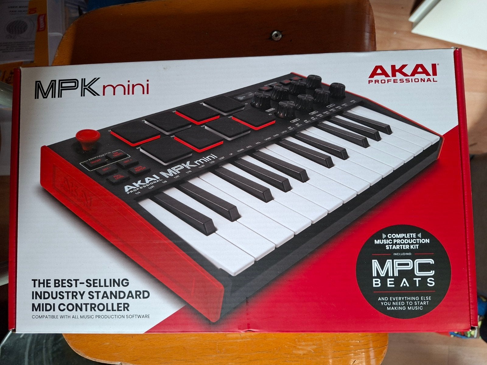 Akai MPK mini, Ophalen of Verzenden, Zo goed als nieuw