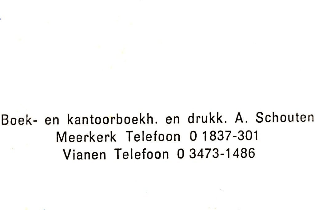 968070	Meerkerk	1968 Utr Gemeentehuis	Gelopen met postzegel, Verzamelen, Ansichtkaarten | Nederland, Ophalen of Verzenden, 1960 tot 1980