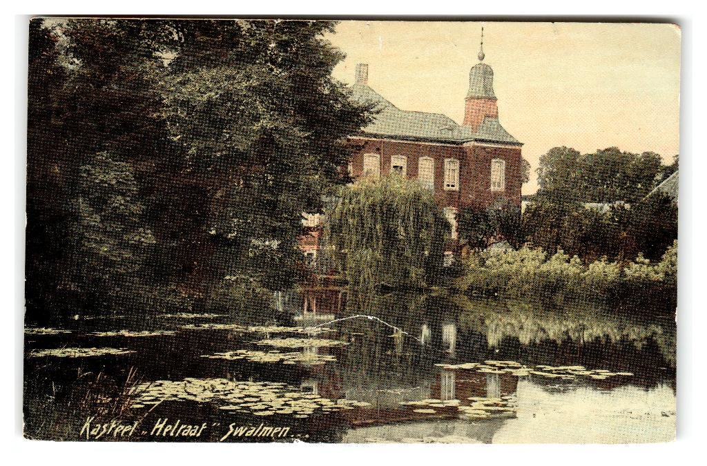 Swalmen, Kasteel "Helraat", Verzenden, Voor 1920, Gelopen, Limburg
