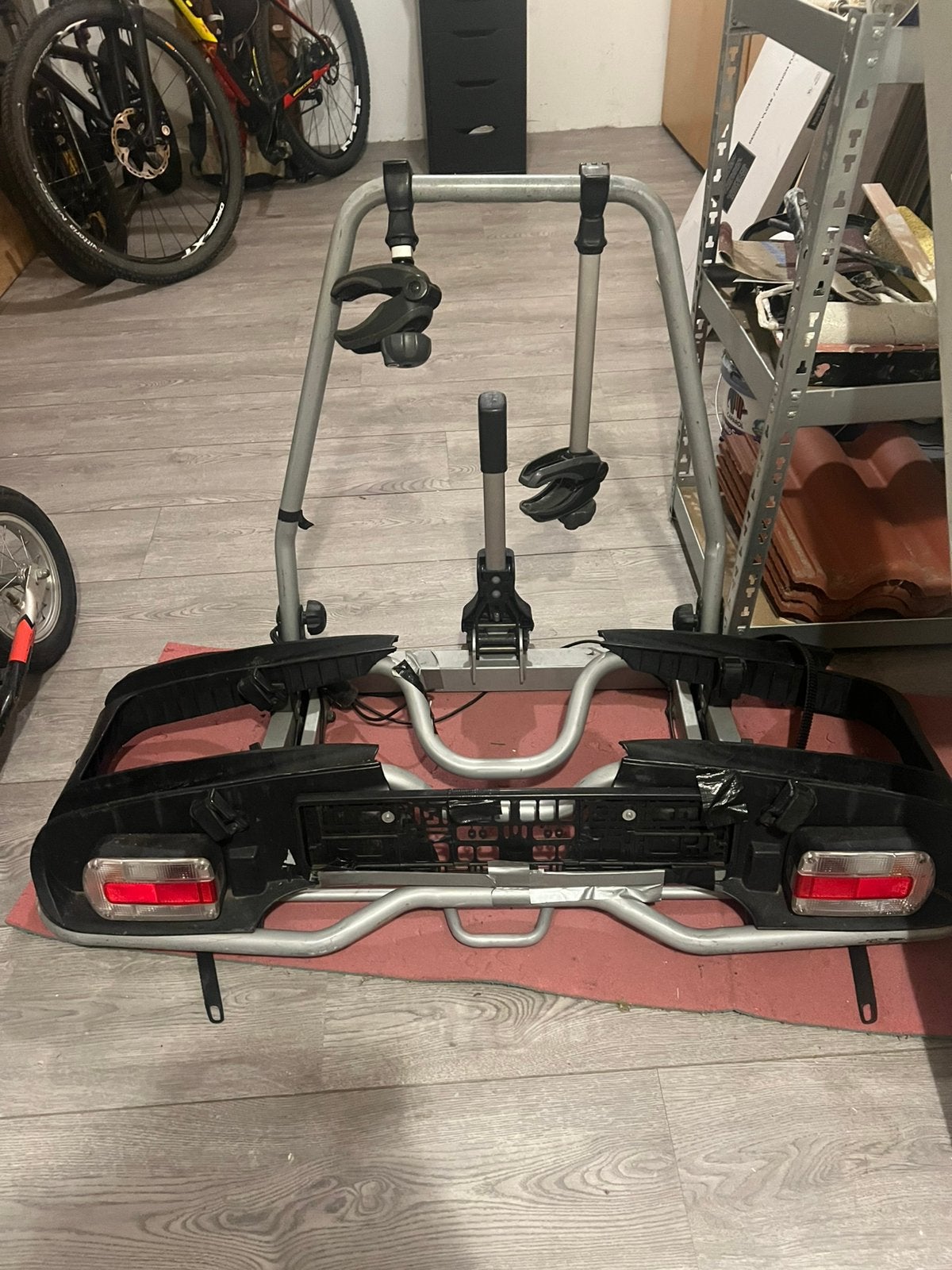 Fietsendrager Thule, Ophalen, 2 fietsen, Gebruikt, Trekhaakdrager