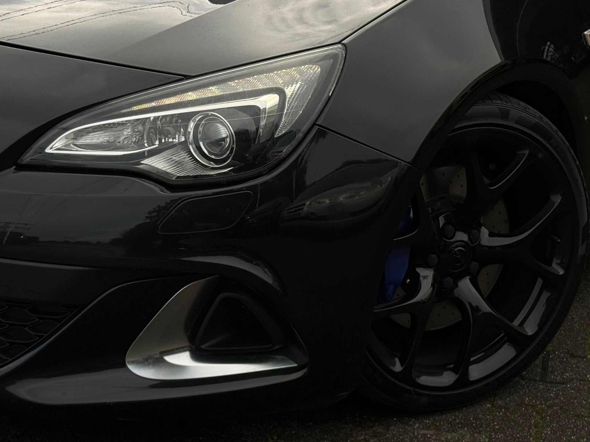Opel Astra GTC 2.0 Turbo OPC KW3 SCHROEFSET/COBRA/SPORTKAT/S, Auto's, Opel, Gebruikt, Zwart, 4 cilinders, Zwart