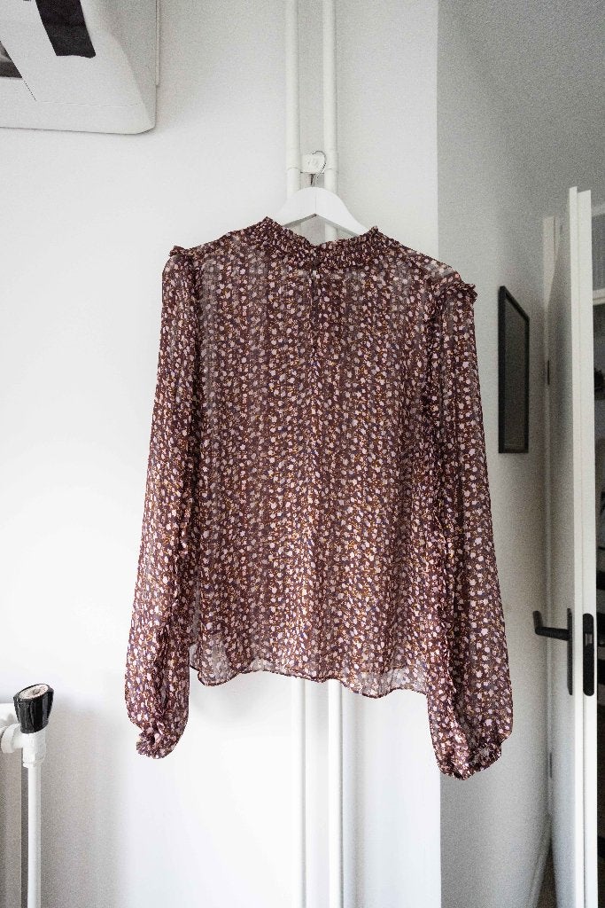 Blouse met bloemenpatroon Harper & Yve maat L, Meerkleurig, Maat 42/44 (L), Ophalen of Verzenden, Zo goed als nieuw