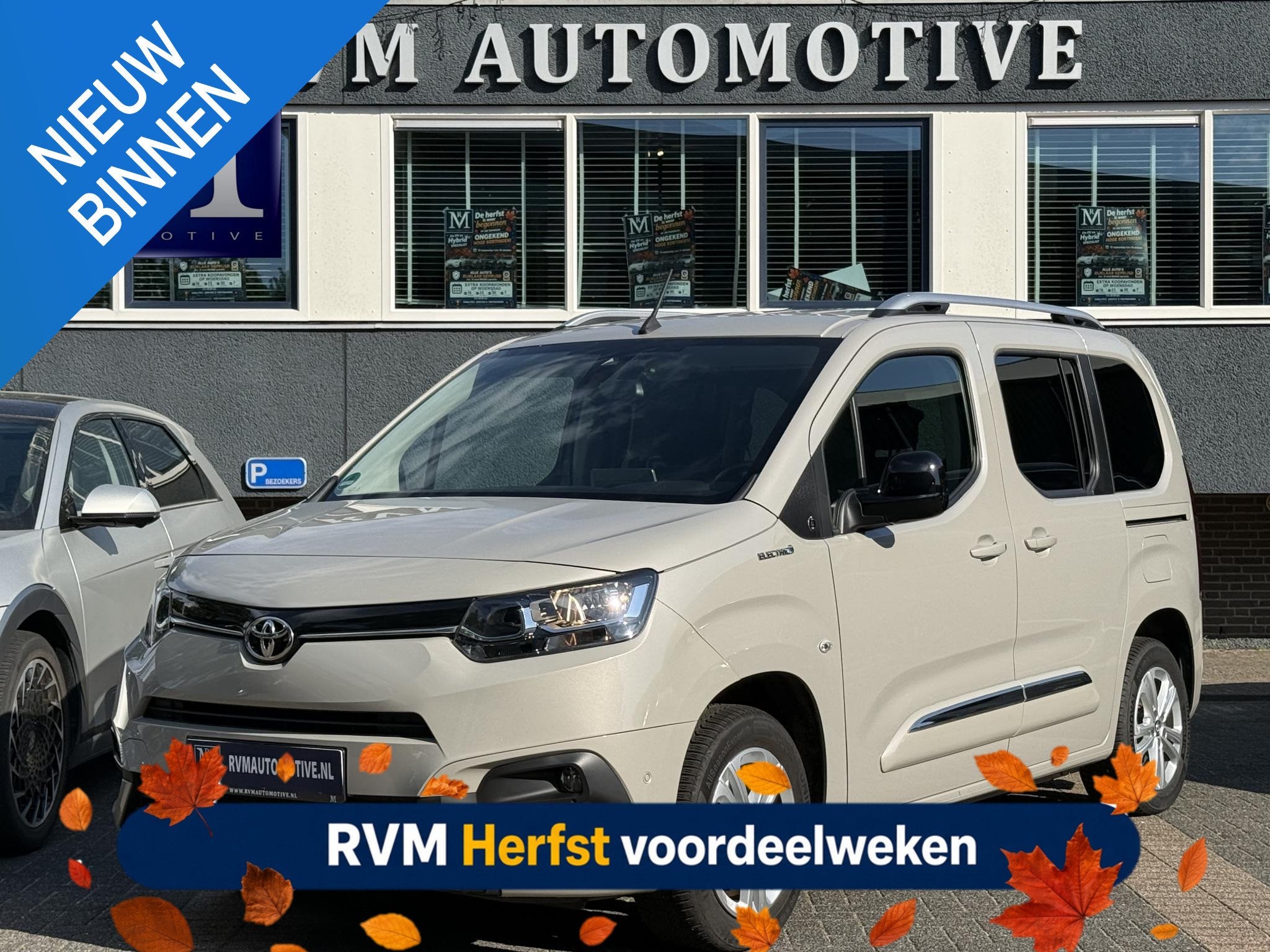 Toyota PROACE CITY Verso Toyota Proace City L1 Electric Team, Auto's, Dealer onderhouden, Gebruikt, 275 km, Lane Keeping Assist