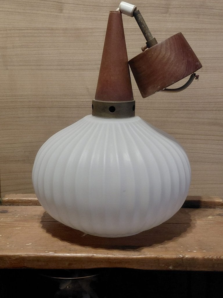 Design lamp - luchter - plafondlamp - Louis kalff, Ophalen of Verzenden